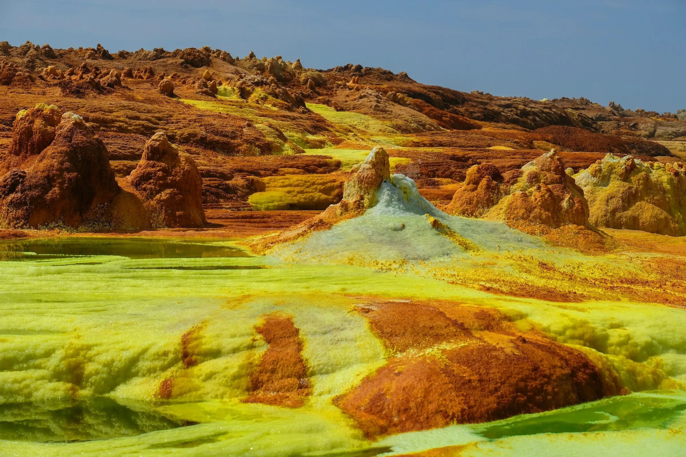 외계의 행성 같은 풍경, 다나킬 디프레션(Danakil Depression)