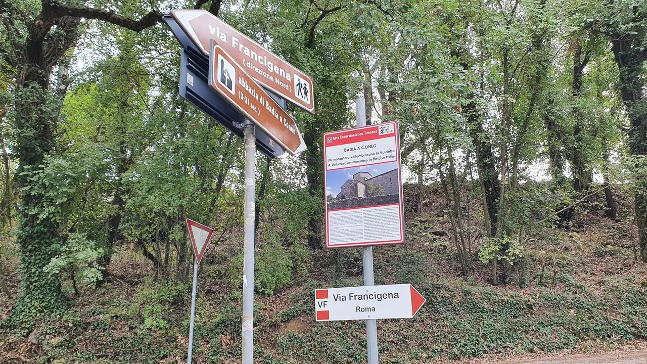 비아 프렌치제나 표지판 c.wikiloc.com/cota40