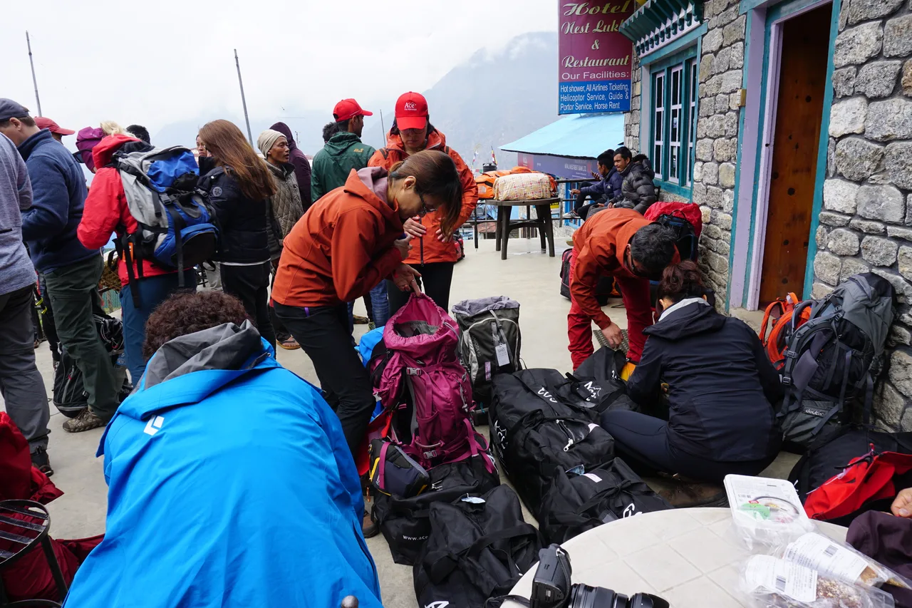 EBC 트레킹에앞서 