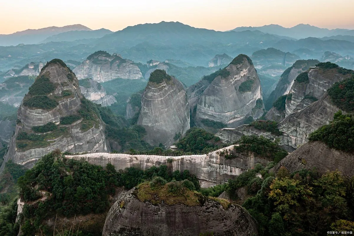 양수오 바이킹과 계림 팔각채 하이킹 사진