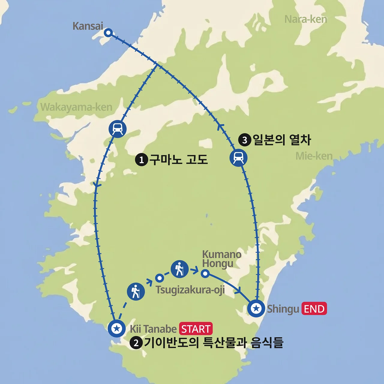 구마노고도 지도