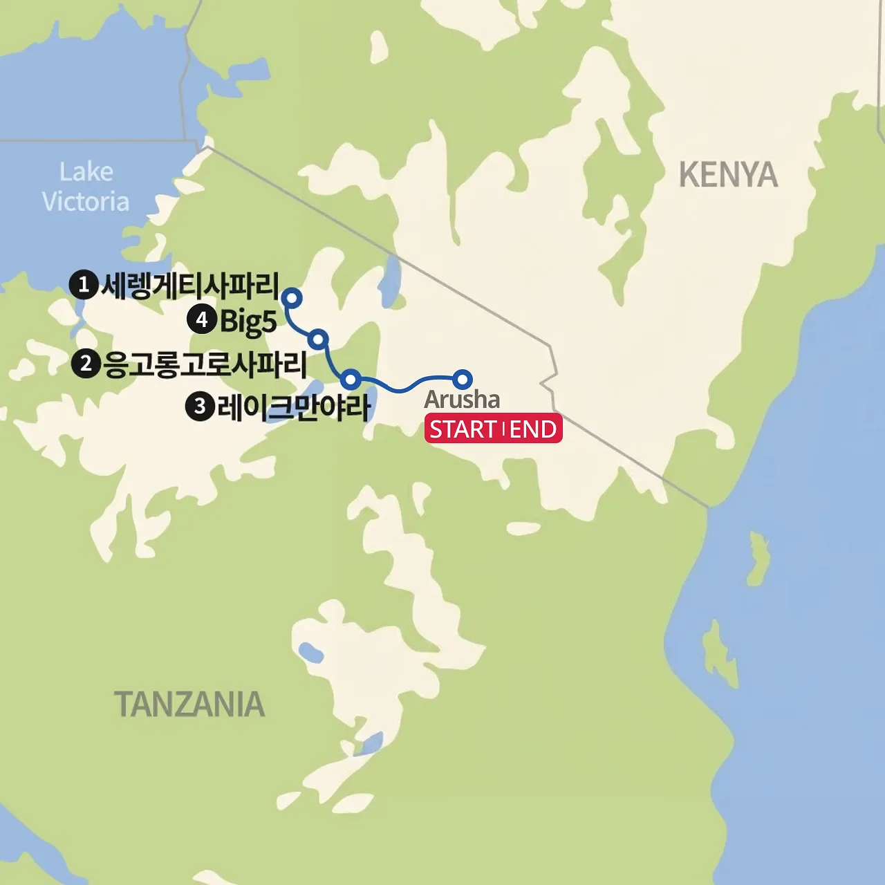 세렝게티+응고로고로 사파리(셀프 가이드 보류)